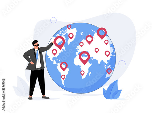 Global business expansion, open company branches, franchise in new location to cover all continent, growing business.