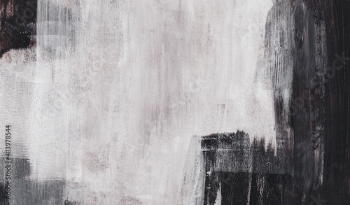 Canvas Print Hand painted minimalist abstract art