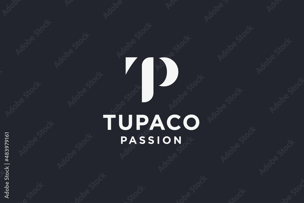 Initials letter TP logo design vector illustration. Initials letter TP logo design vector illustration.