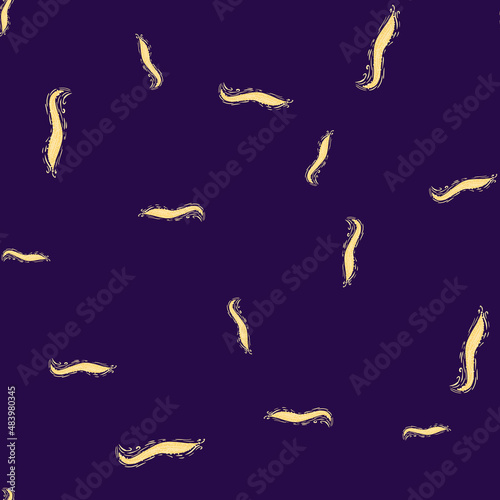 Confetti seamless pattern. Background of celebrated birthday.