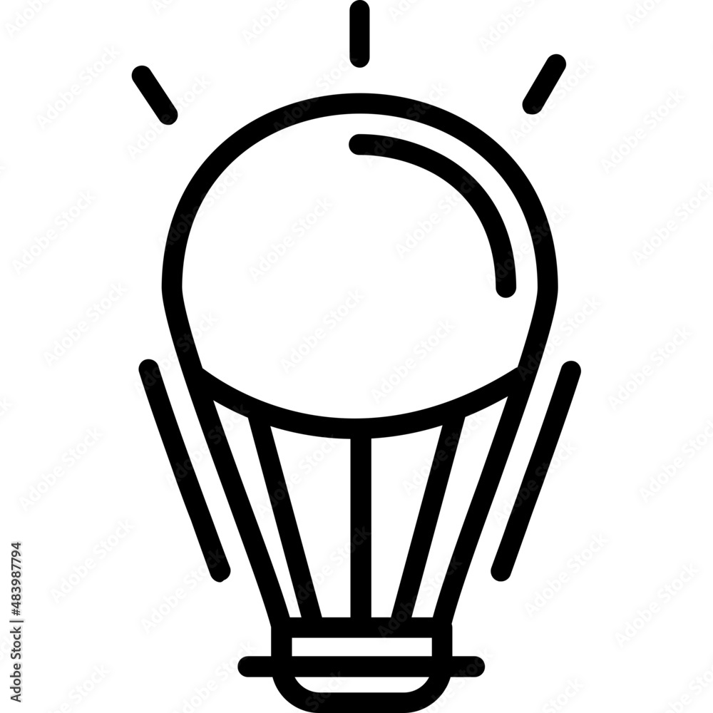 Led Lamp Icon