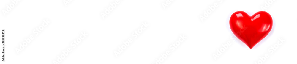 Hearts isolate on white background. Valentine's Day. Selective focus. Hearts isolate on white background. Valentine's Day. Selective focus.