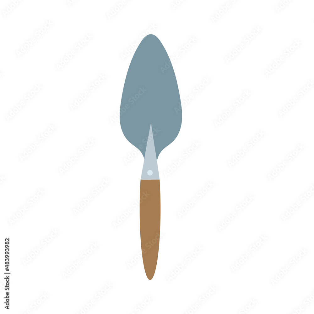 Garden tool vector illustration on white background. Equipment for gardening - simple hand drawn style Garden tool vector illustration on white background. Equipment for gardening - simple hand drawn style