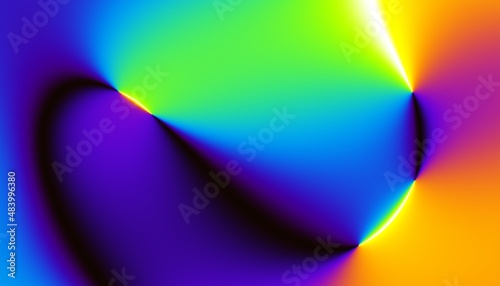 Abstract futuristic background photo