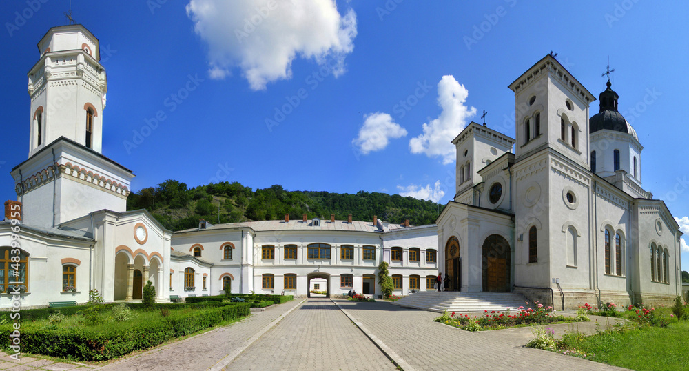 Bistrita Monastery panorama, Romania