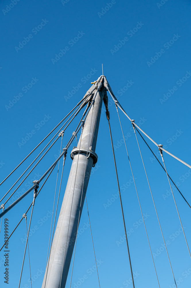 Obraz premium Iron girders as construction elements