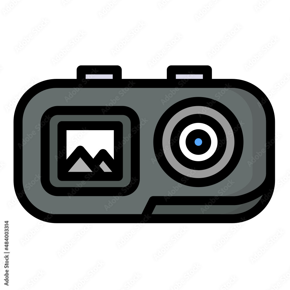 action cam icon action cam icon