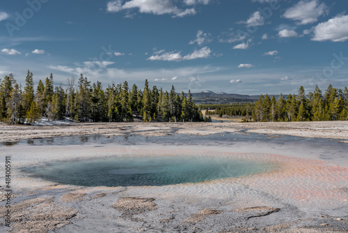 winter in the mountains