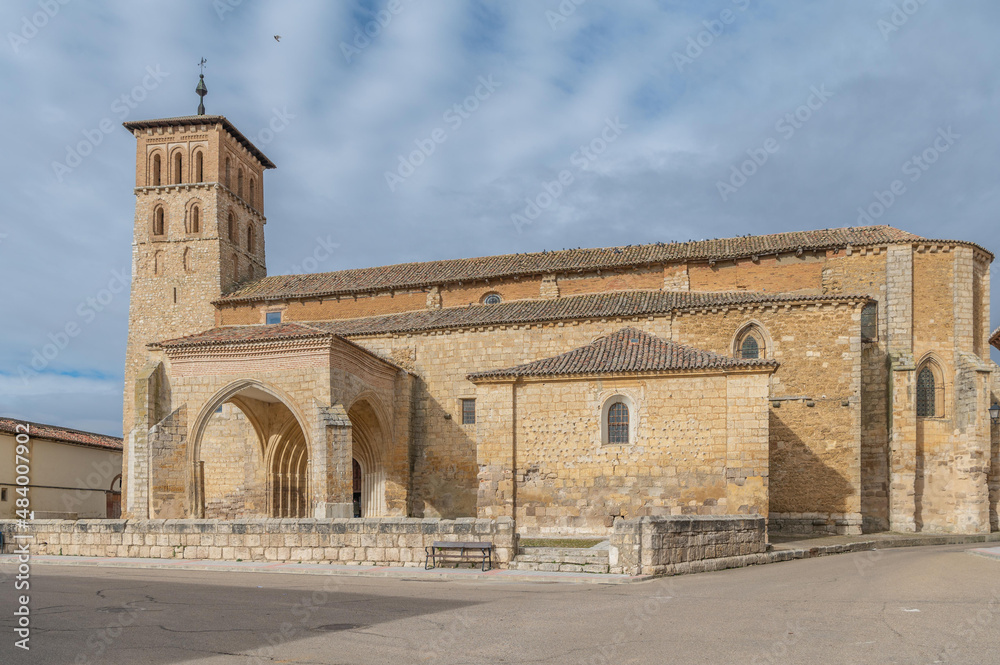 Church of Santa María in Paredes de Nava province of Palencia