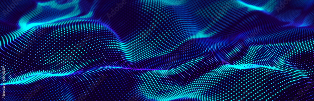 Abstract digital background. Big data stream. The concept of science, technology, business, space. 3d rendering Abstract digital background. Big data stream. The concept of science, technology, business, space. 3d rendering