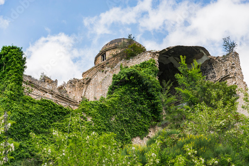 Ghost town of San Pietro Infine with his ruins, Caserta, Campania, Italy. The town was the site of The Battle of San Pietro in World War II photo