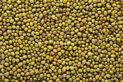 Background of ripe soy beans