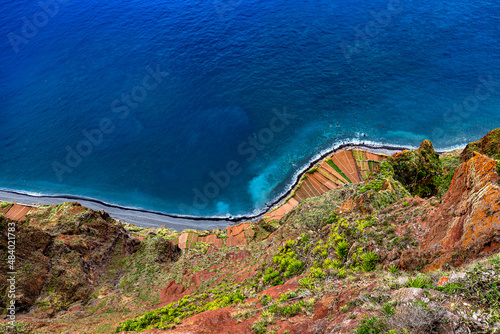 Madeira. Coast at Cabo Girao, Europe's highest cliff