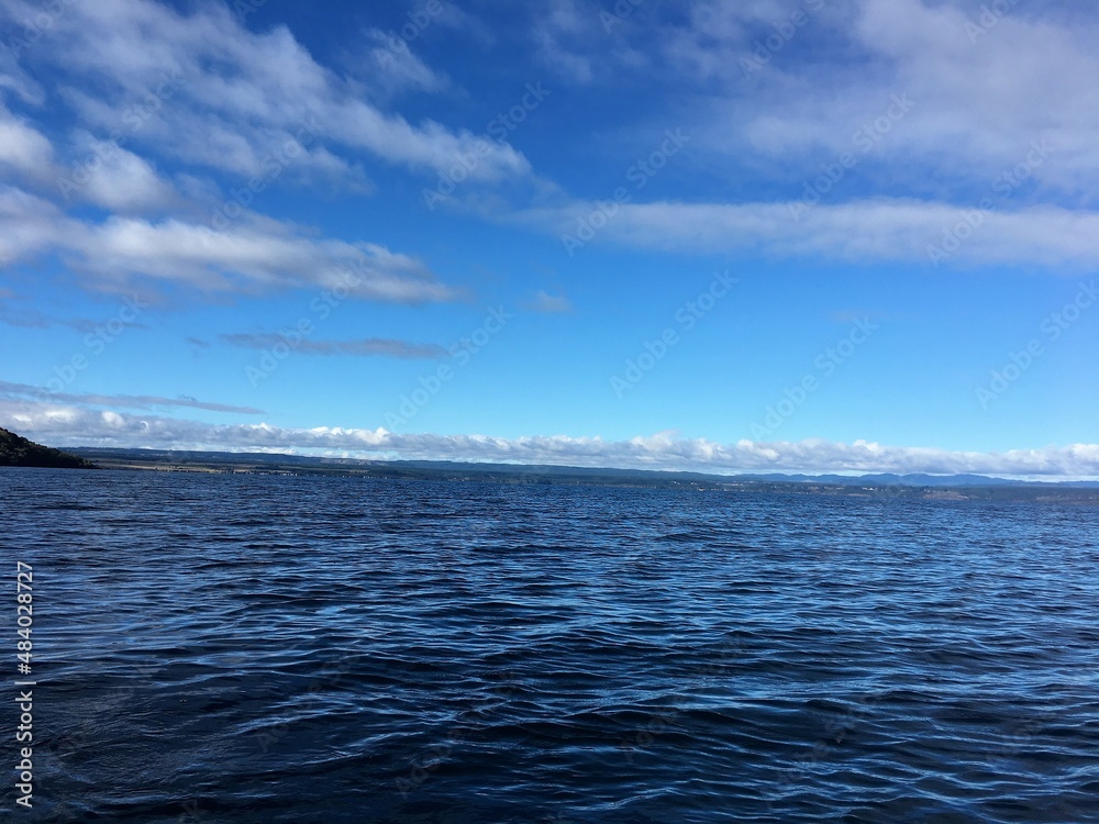 Obraz premium waves and sky