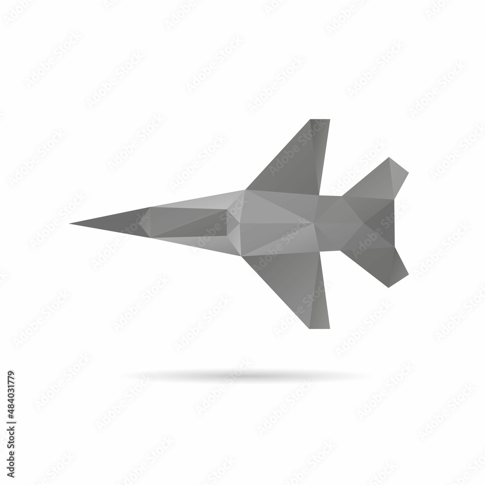 Airplane abstract isolated on a white backgrounds, vector illustration Airplane abstract isolated on a white backgrounds, vector illustration