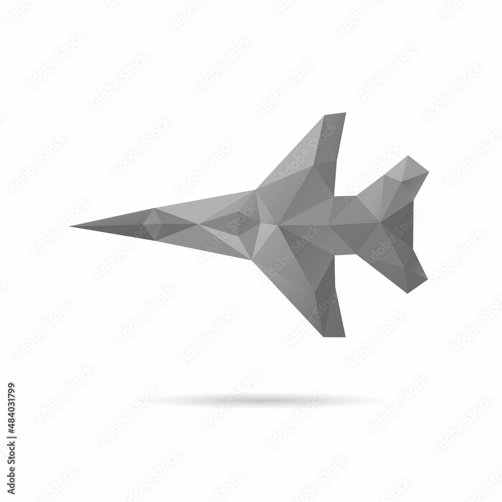 Airplane abstract isolated on a white backgrounds, vector illustration Airplane abstract isolated on a white backgrounds, vector illustration