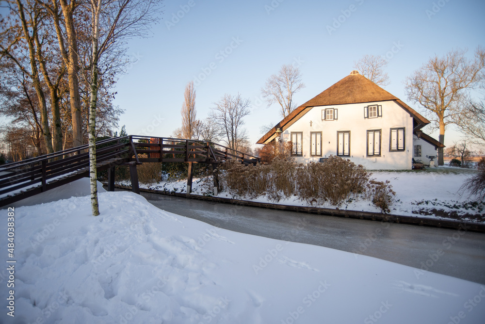 Giethoorn in winter