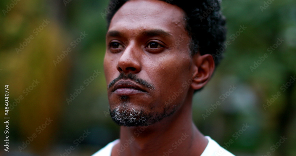 Man feeling presence of God looking at the sky Man feeling presence of God looking at the sky