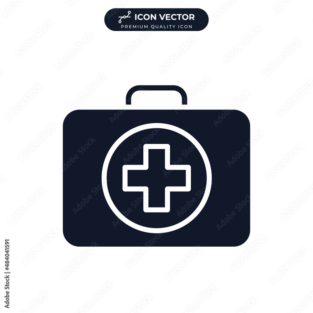 First Aid Kit icon symbol template for graphic and web design collection logo vector illustration First Aid Kit icon symbol template for graphic and web design collection logo vector illustration