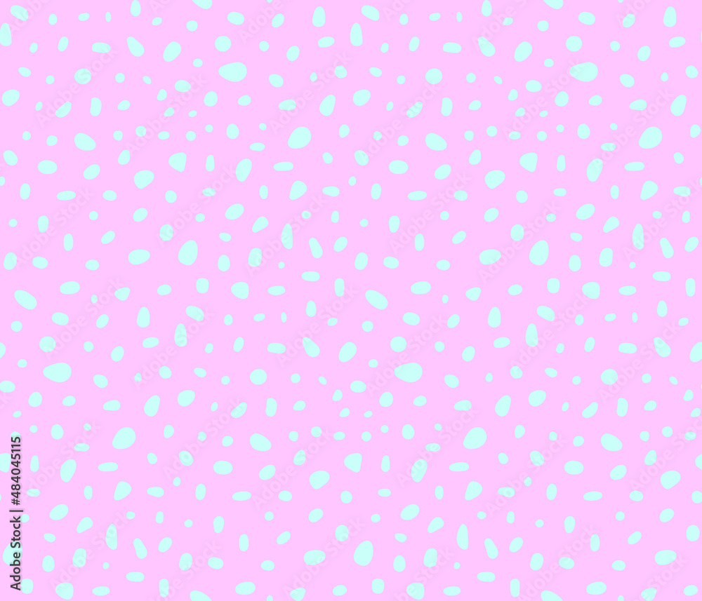 Pettit poa in candy colors. Polka dots pattern. Vector seamless pattern Pettit poa in candy colors. Polka dots pattern. Vector seamless pattern