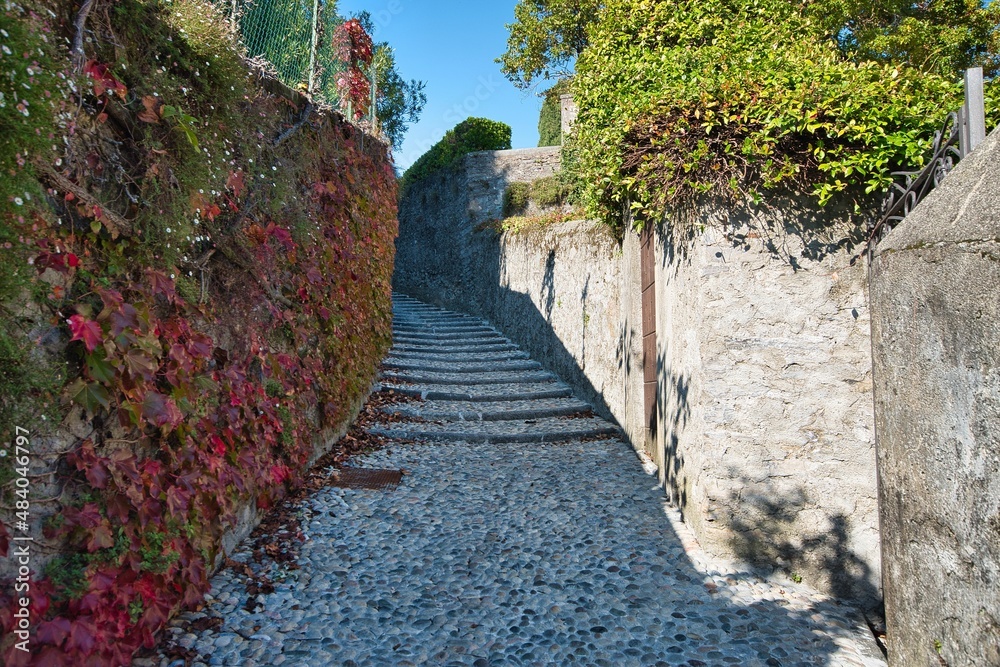 Belle ville de Bellagio au nord de l'Italie