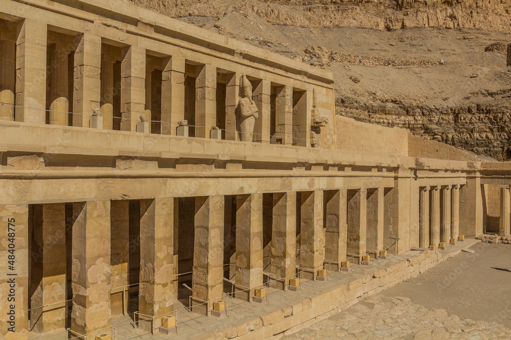 Temple of Hatshepsut at the Luxor's West bank, Egypt