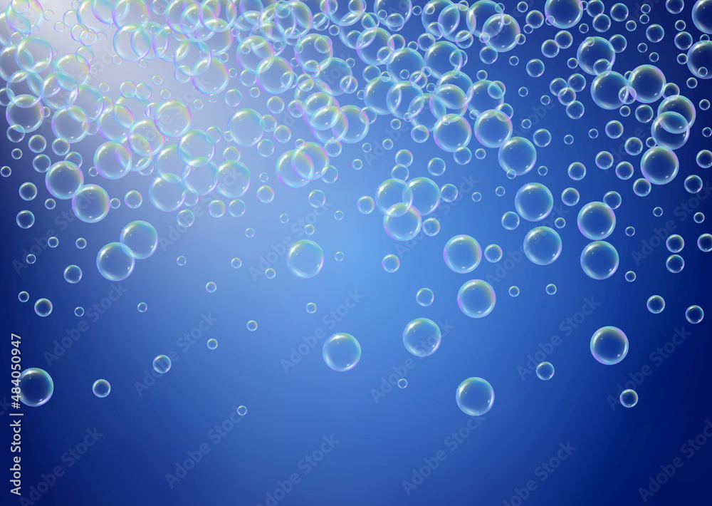 Shampoo bubble. Detergent bath foam, suds and soap for bathtub. Shampoo bubble. Detergent bath foam, suds and soap for bathtub.