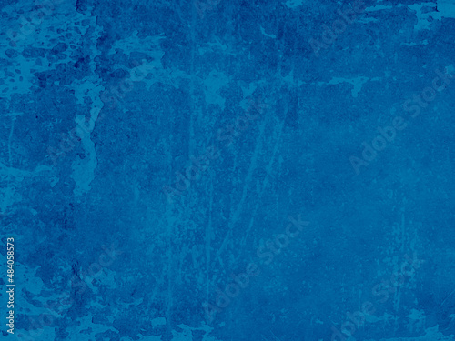 blue background texture, marbled stone or rock textured banner with elegant solid blue color and old vintage grunge design