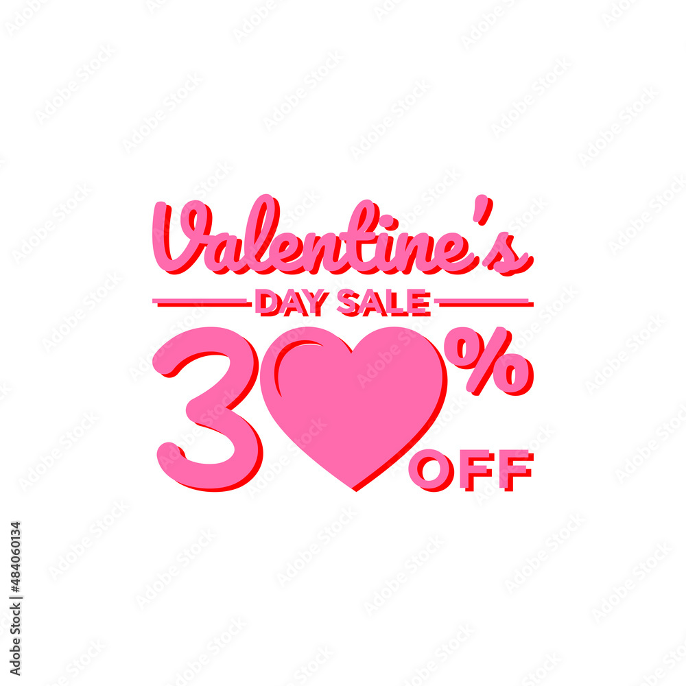 Valentine Day Sale 30% Off