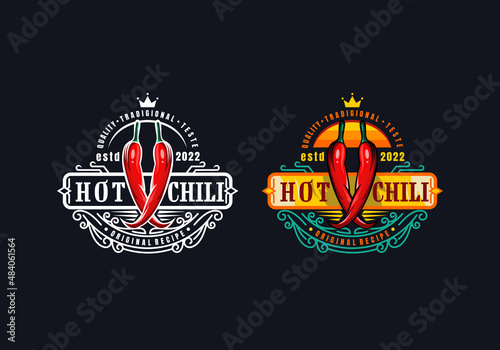 Logo Hot Chili Vector Illustration Template Good for Any Industry