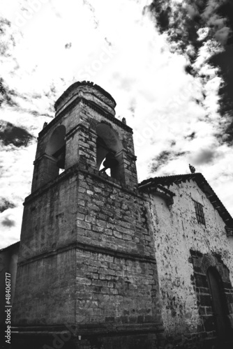 Church Attacked by Terrorism in Ayacucho, Perú.