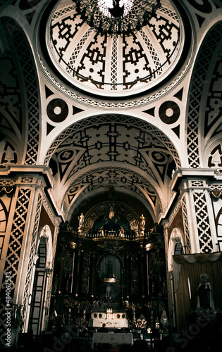 Catholic Church in the Center Of Lima