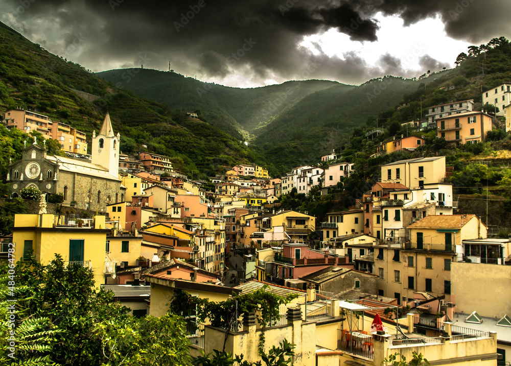 Obraz premium Les cinques terres en Italie