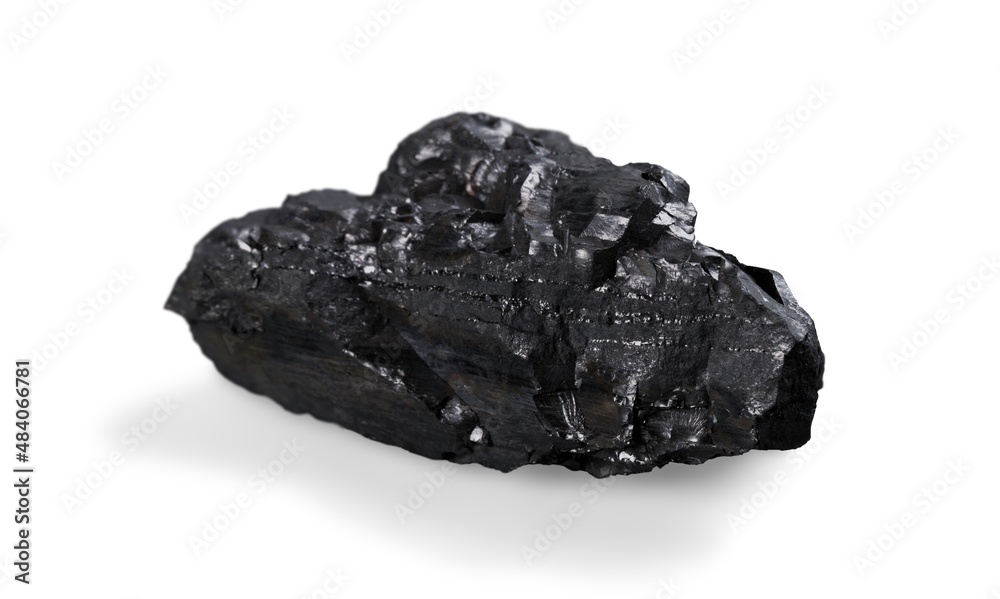 Meteorite black stone rock on background. Meteorite black stone rock on background.