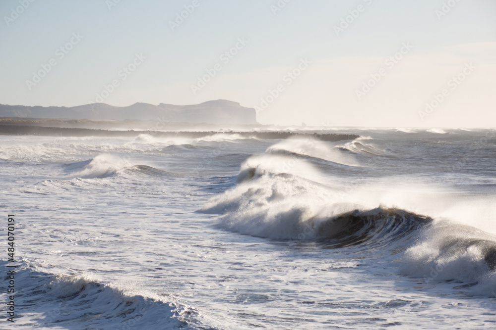 Angry ocean 1 - Vik Angry ocean 1 - Vik