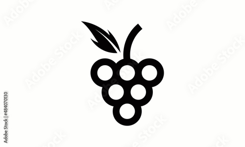 grape icon modern creative
