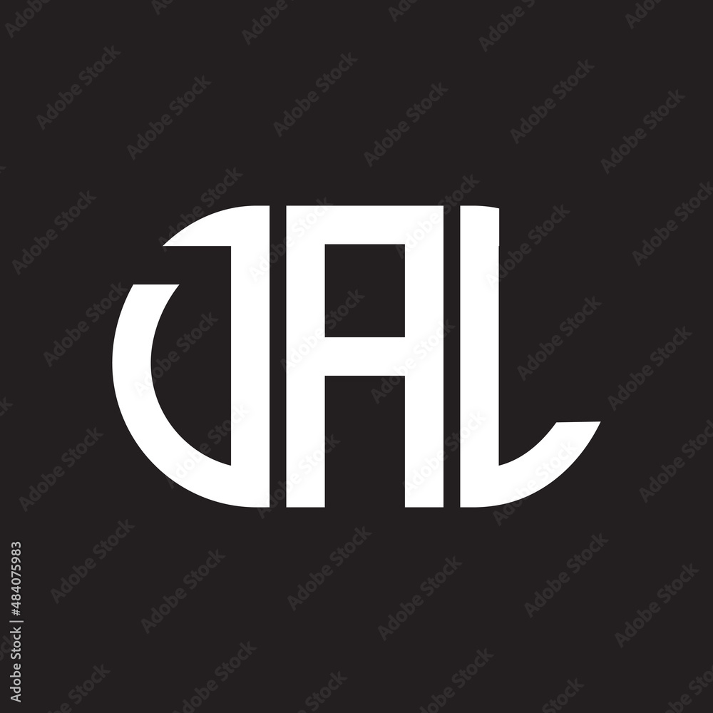 DAL letter logo design on black background. DAL creative initials letter logo concept. DAL letter design. DAL letter logo design on black background. DAL creative initials letter logo concept. DAL letter design.