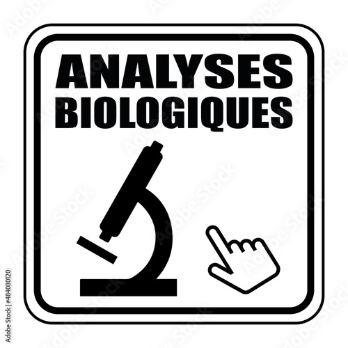 Logo analyses biologiques.