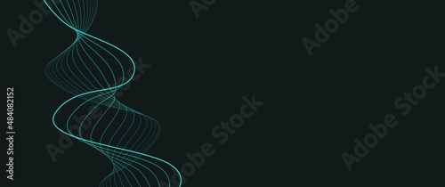 Modern abstract lines or strokes on a solid background, modern and luxurious wavy lines, perfect for background, backdrop, wallpaper, desktop background, presentation background, illustration
