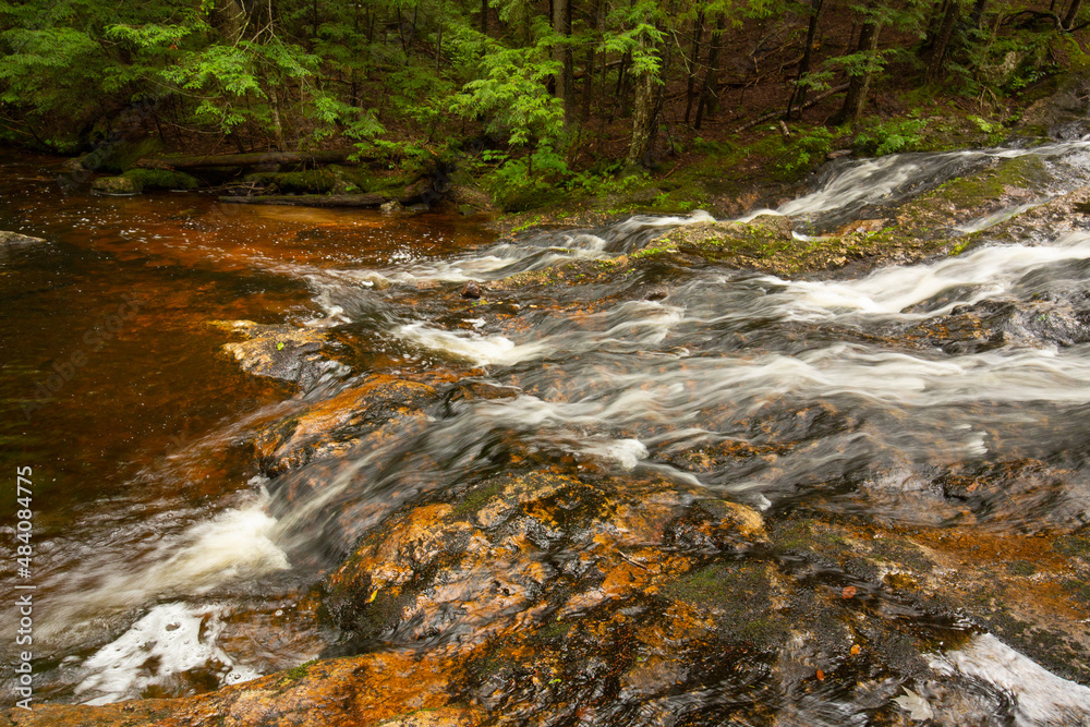 Pool at Kidder Falls in Sunapee, New Hampshire. Pool at Kidder Falls in Sunapee, New Hampshire.