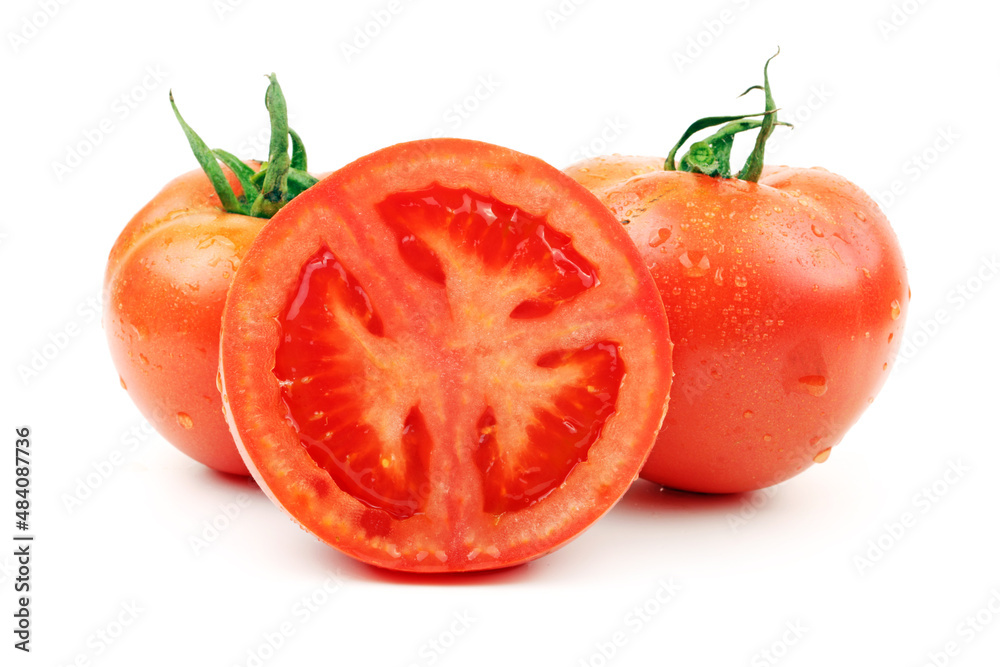 tomato isolated on white background tomato isolated on white background