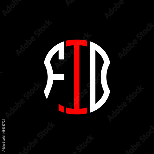 FID letter logo creative design with vector graphic