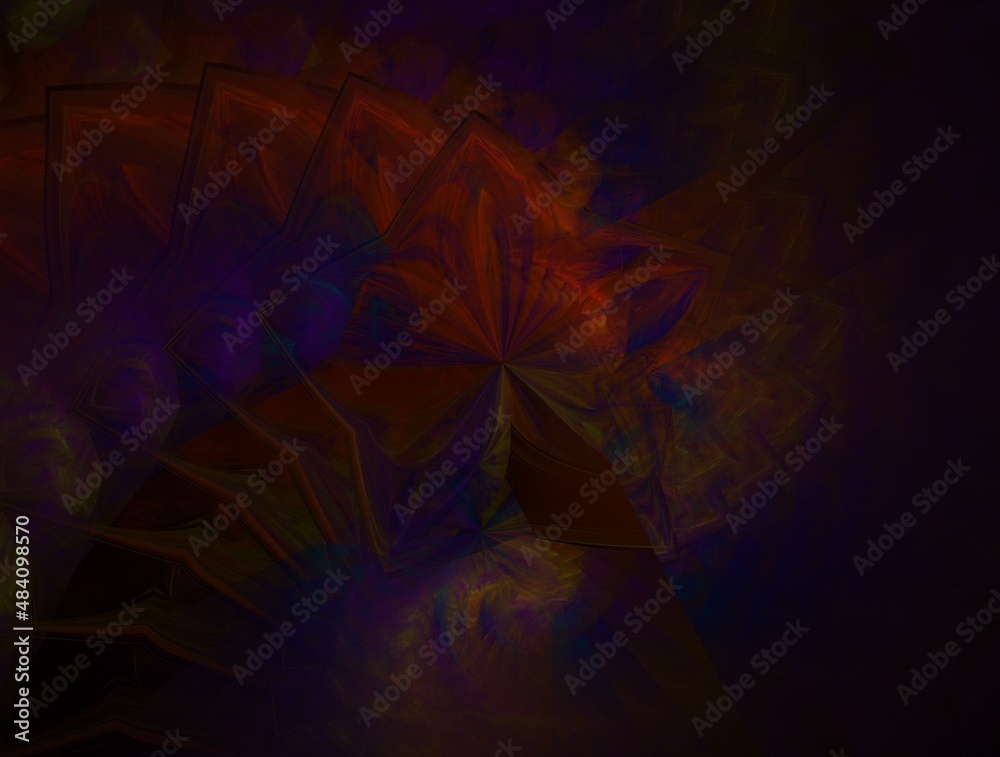 Fototapeta premium Imaginatory fractal abstract background Image