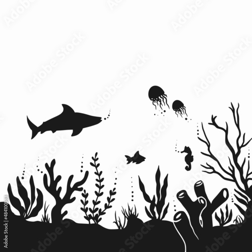 Under Sea Scene svg