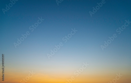colorful of gradient on sky during sunet