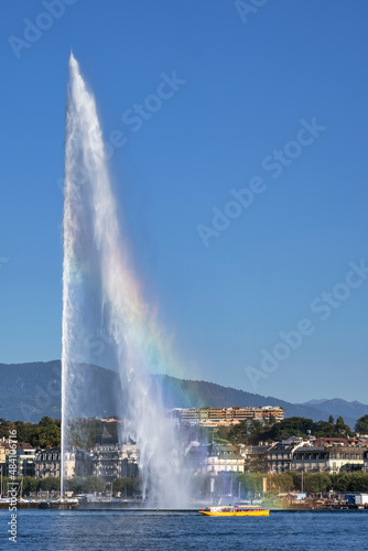 Genève et son jet d'eau