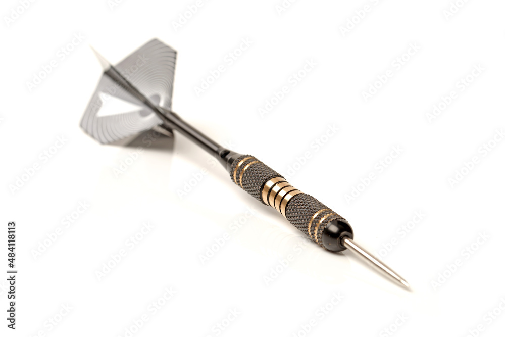 Dart arrow isolated on white background Dart arrow isolated on white background