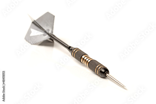 Dart arrow isolated on white background