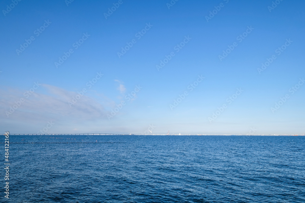 千葉県袖ヶ浦市の海岸 千葉県袖ヶ浦市の海岸