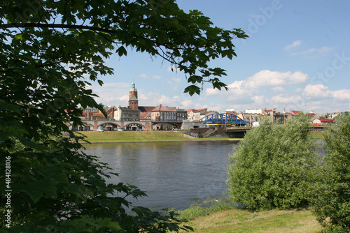 Gorzow Wielkopolski (Gorzów Wielkopolki) and the Warta River, Poland photo